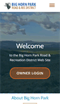 Mobile Screenshot of bighornpark.org